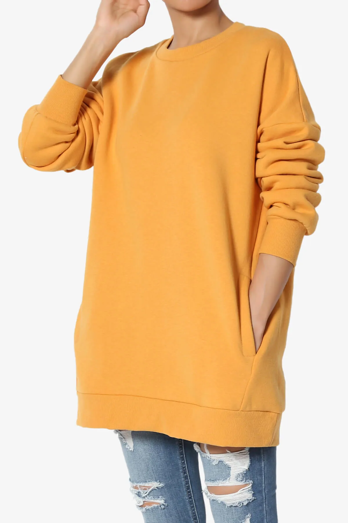 Accie Crew Neck Pullover Sweatshirts PLUS