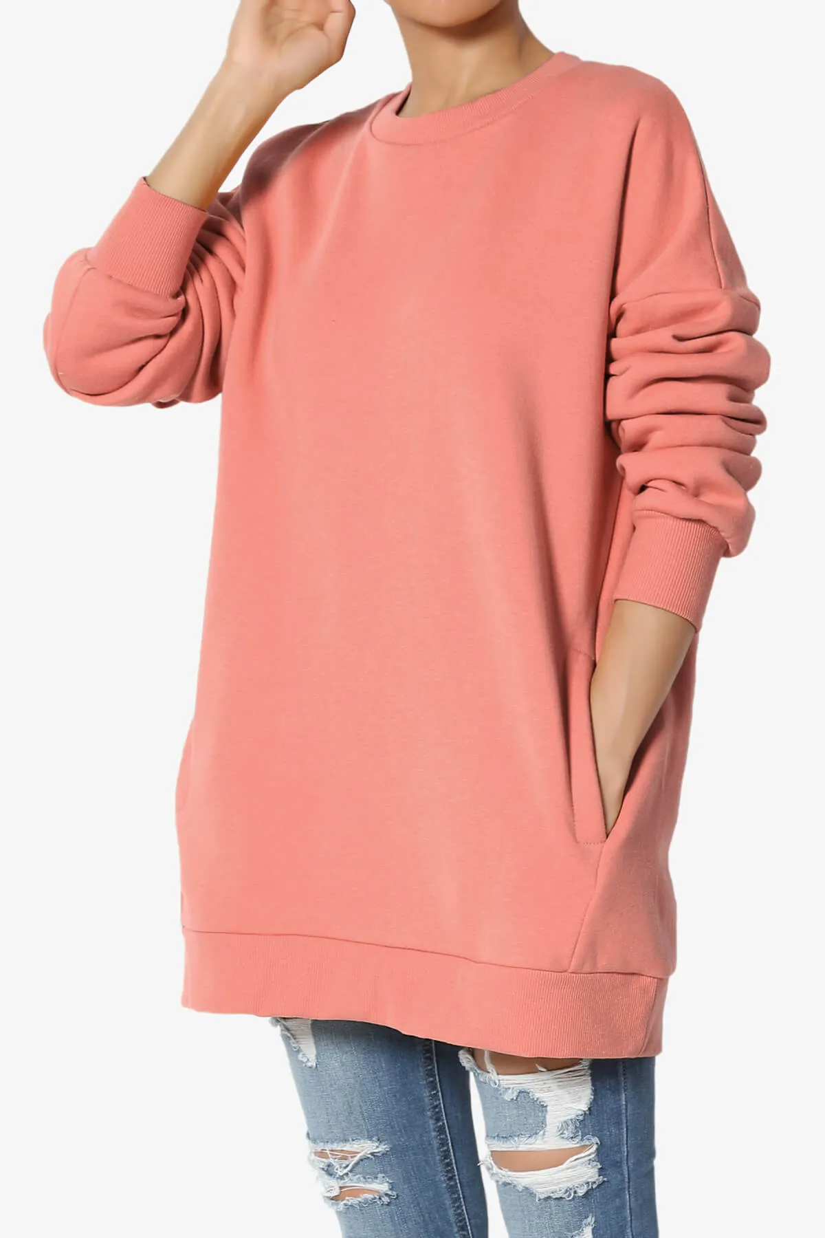 Accie Crew Neck Pullover Sweatshirts PLUS