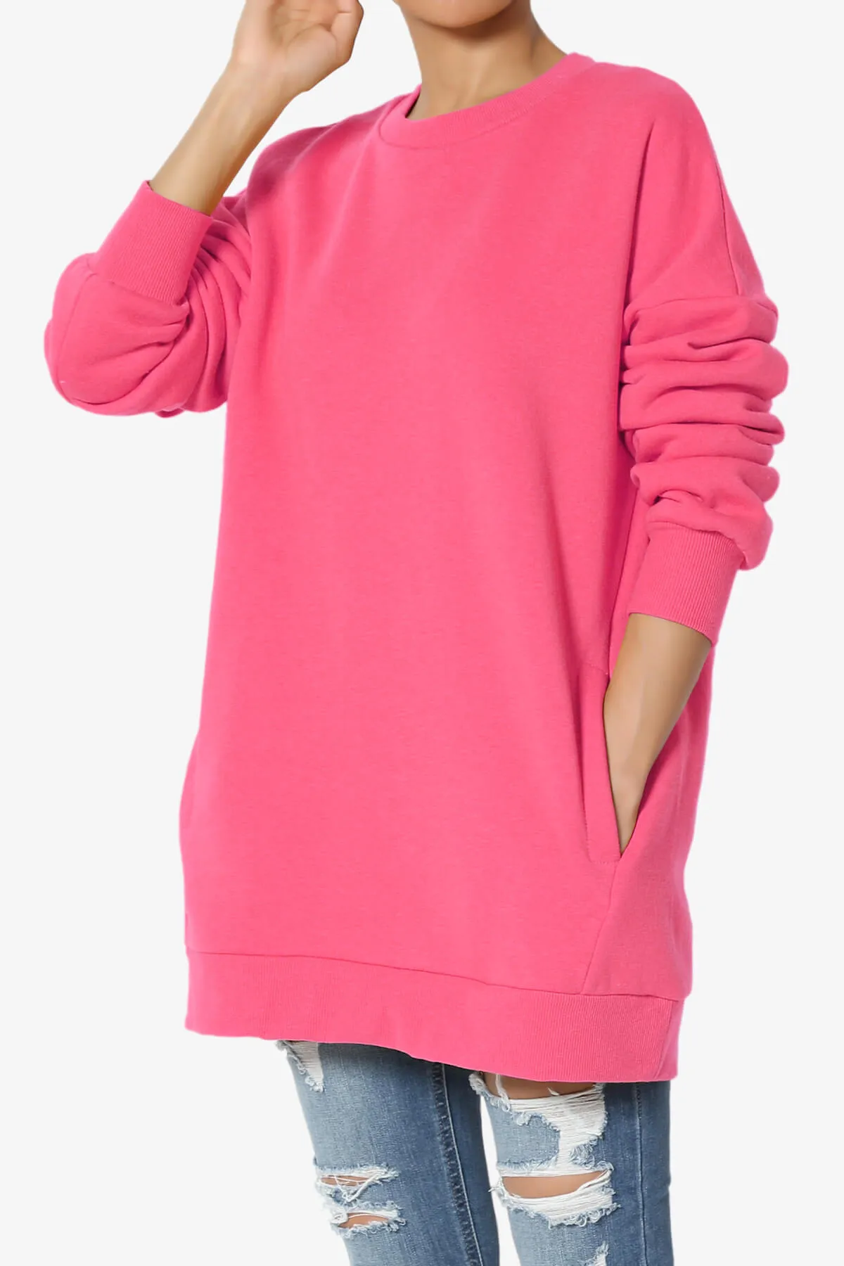 Accie Crew Neck Pullover Sweatshirts PLUS