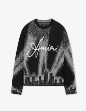 Amiri Black Spotlight Sweater