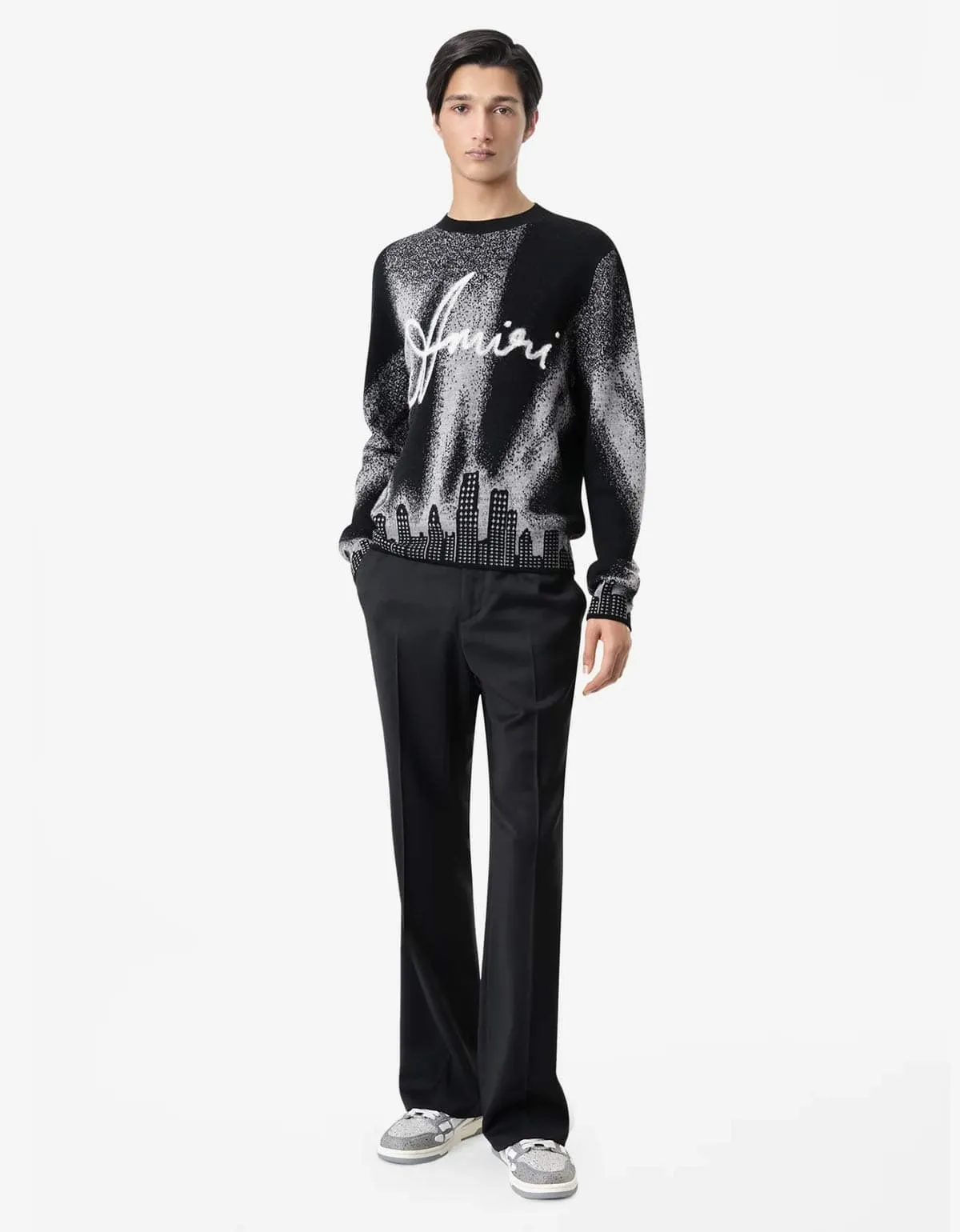 Amiri Black Spotlight Sweater