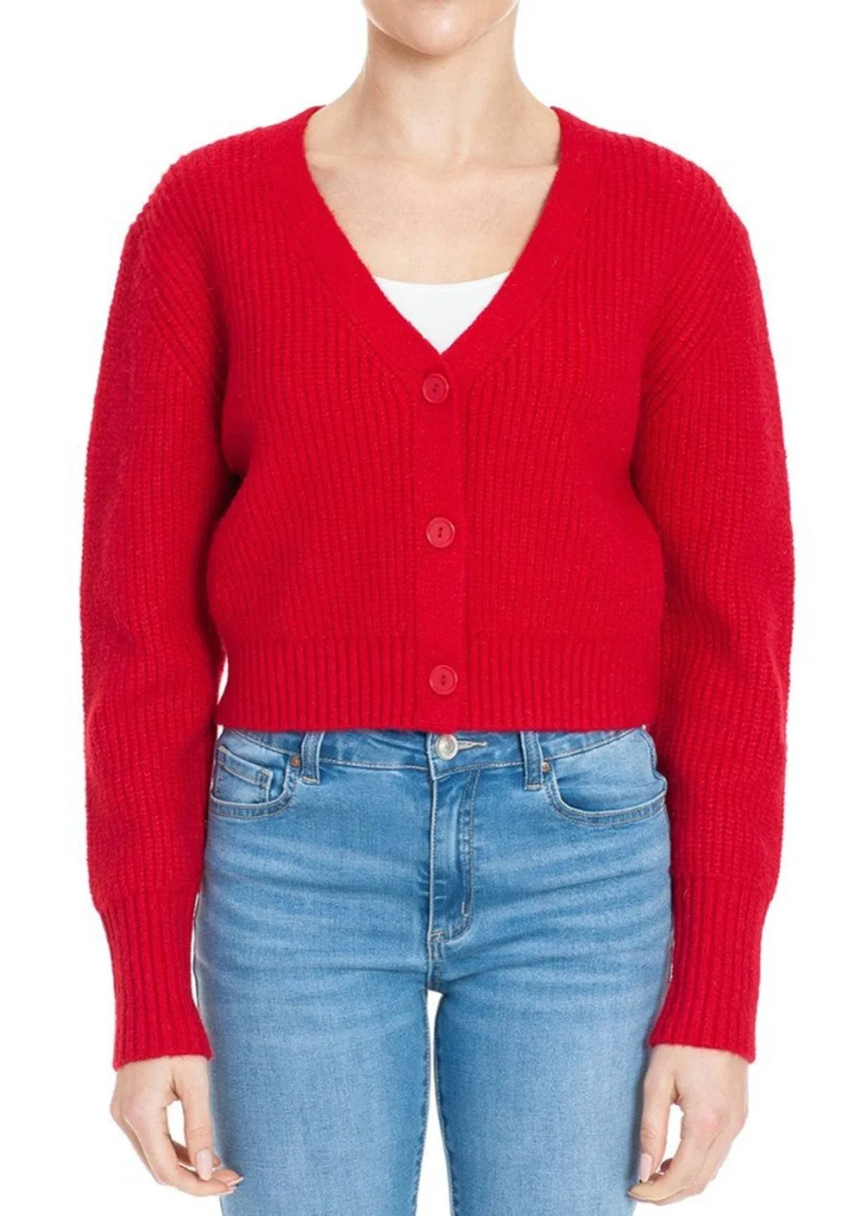 Andi Knit Cropped Cardigan