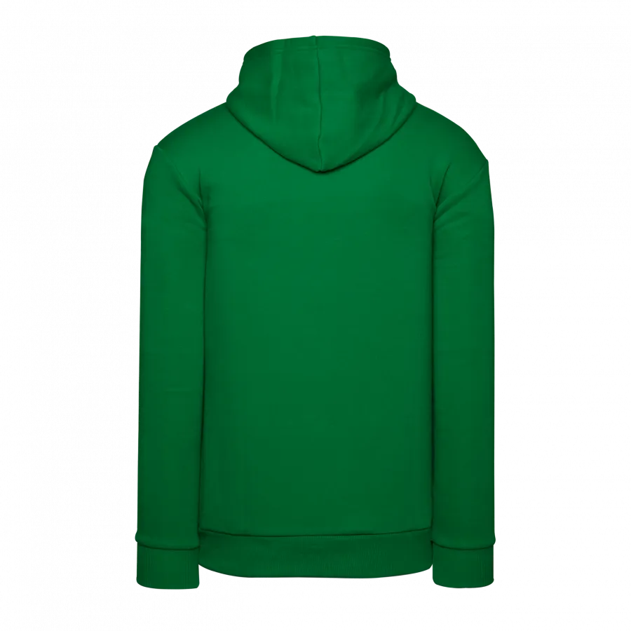 Athletic Knit (AK) A3000A-007 Kelly Green Adult Apparel Cotton Hooded Sweatshirt