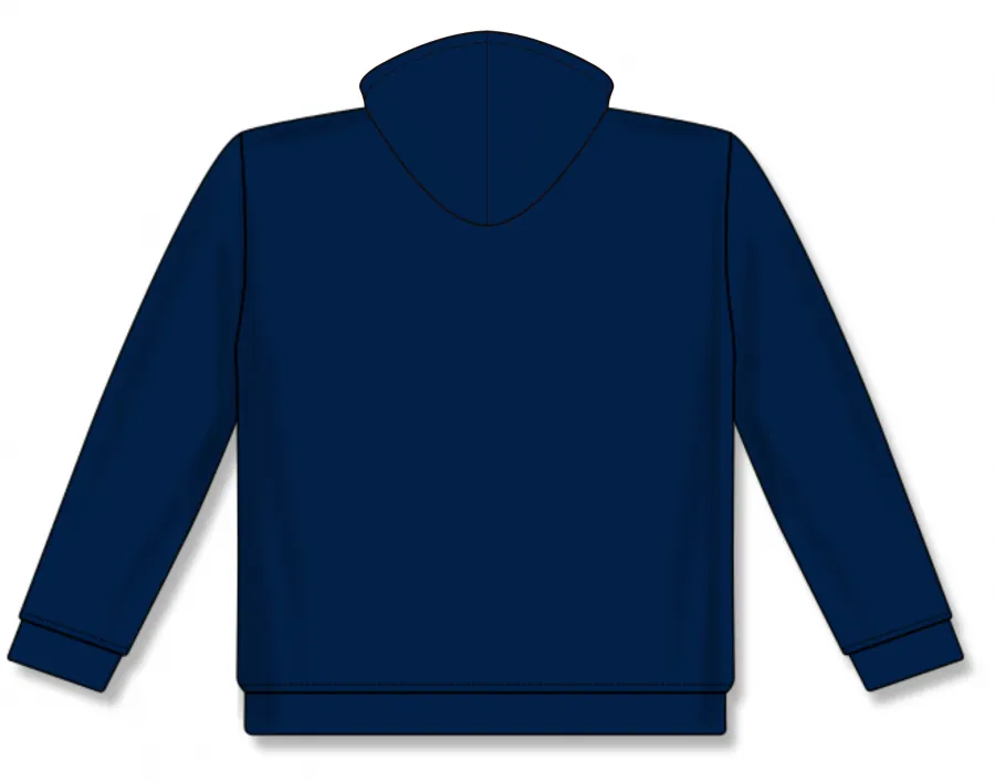 Athletic Knit (AK) A3000Y-004 Navy Youth Apparel Cotton Hooded Sweatshirt