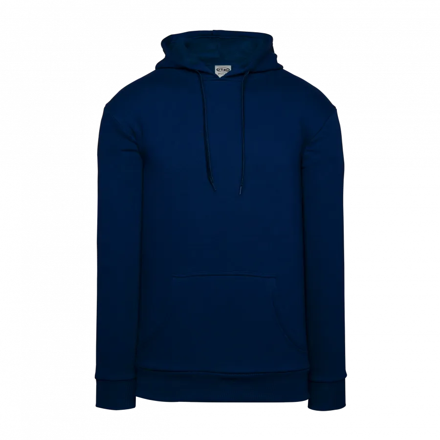 Athletic Knit (AK) A3000Y-004 Navy Youth Apparel Cotton Hooded Sweatshirt