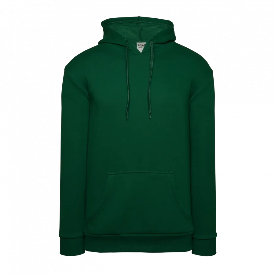 Athletic Knit (AK) A3000Y-029 Dark Green Youth Apparel Cotton Hooded Sweatshirt