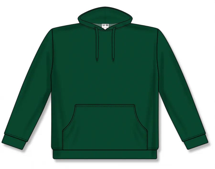 Athletic Knit (AK) A3000Y-029 Dark Green Youth Apparel Cotton Hooded Sweatshirt