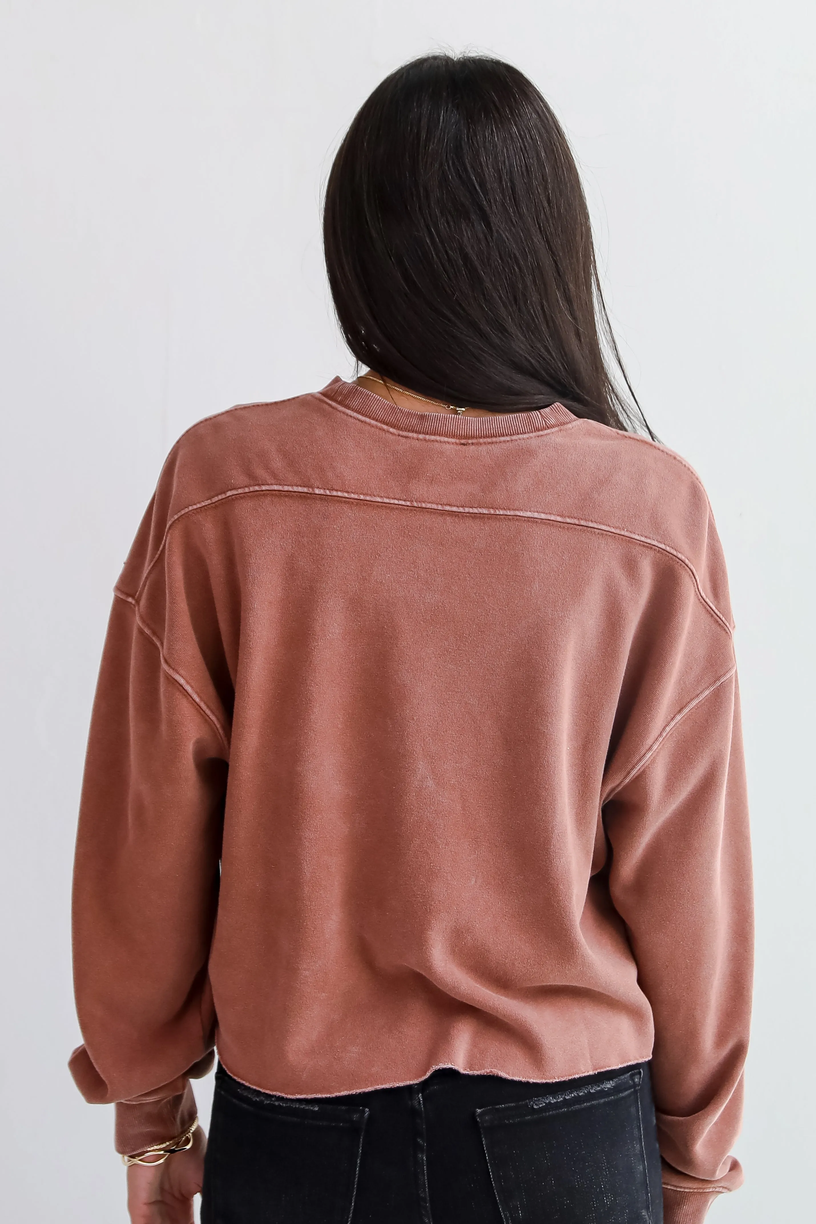 Chill Out Cropped Pullover - DU DEAL