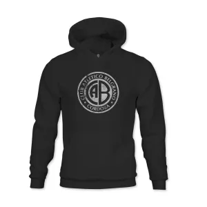 Club Atlético Belgrano Mono Badge Youth Fleece Pullover Hoodie - Black