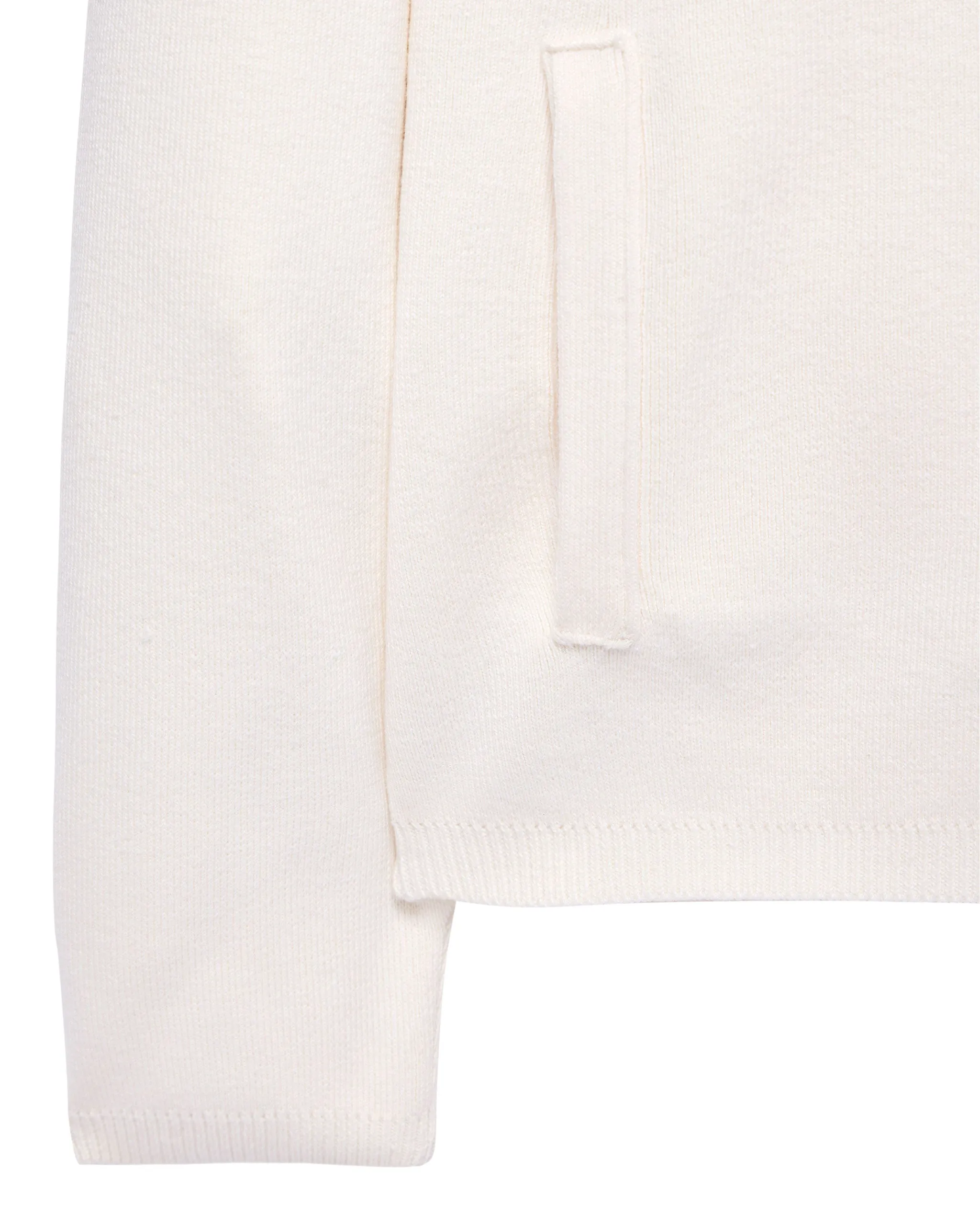 Enzo Knitted Hooded Sweater Ivory