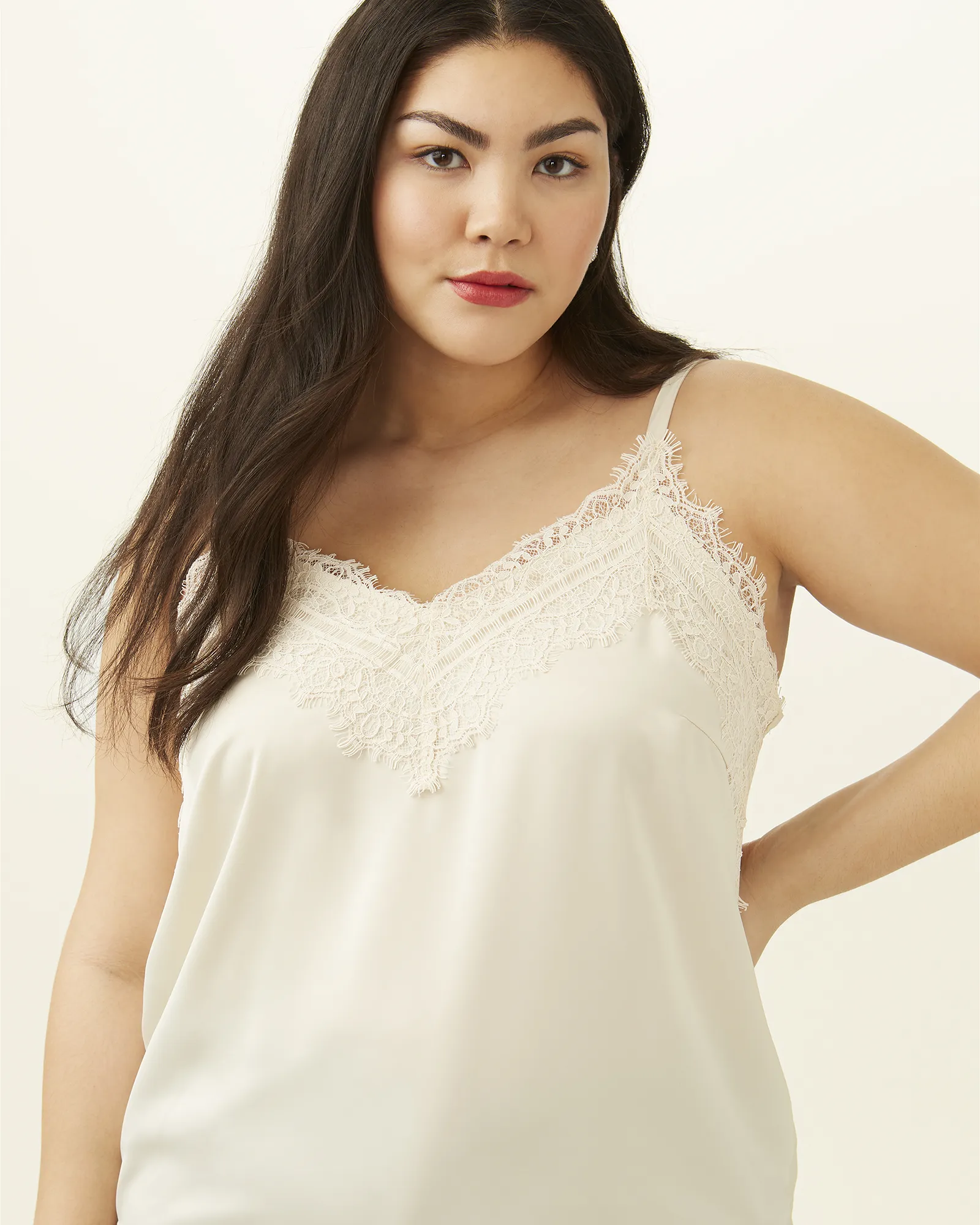 Freya Lace Cami | Ivory