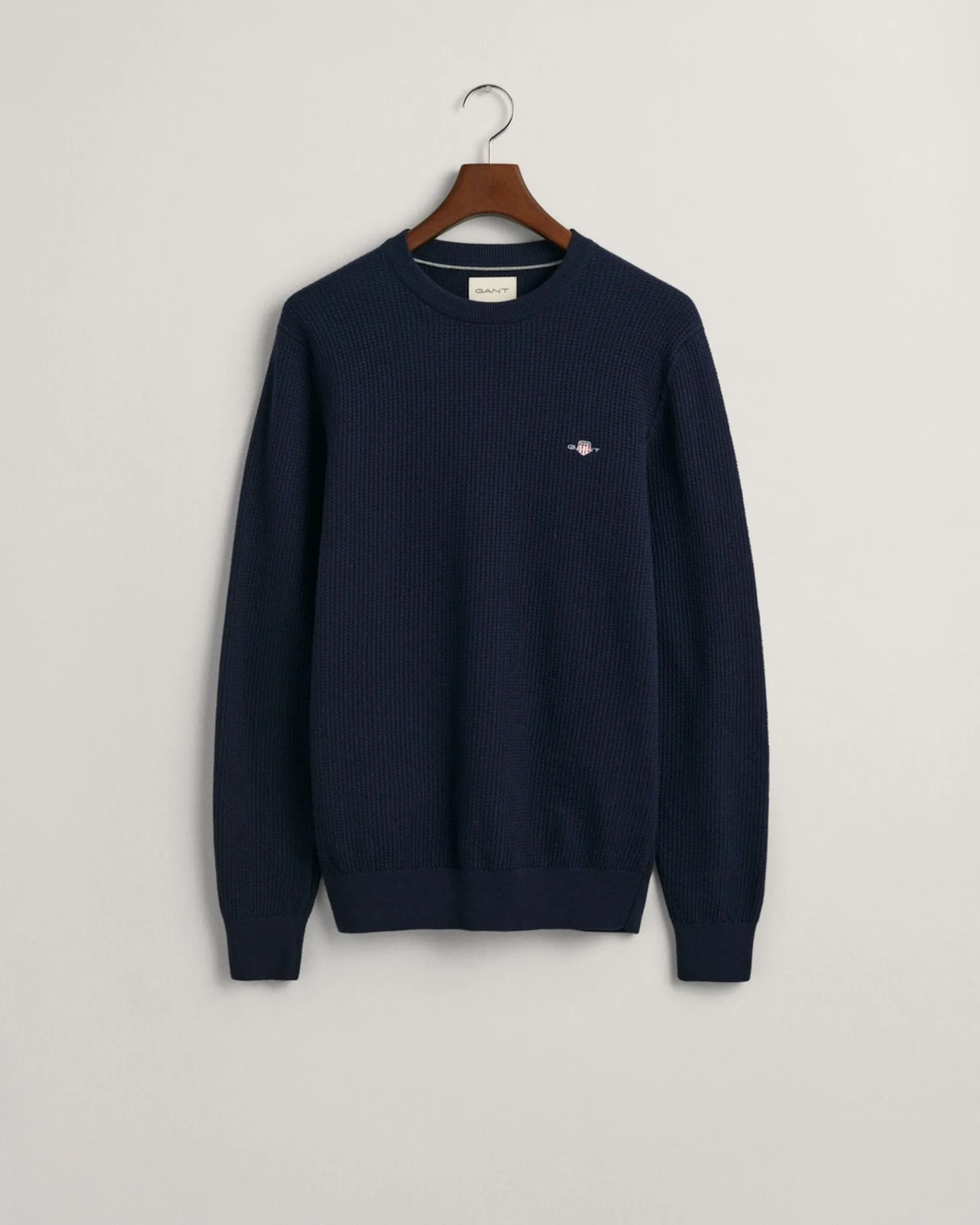 GANT Micro Cotton Texture Crew