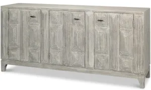 Gray Architectural Door Sideboard