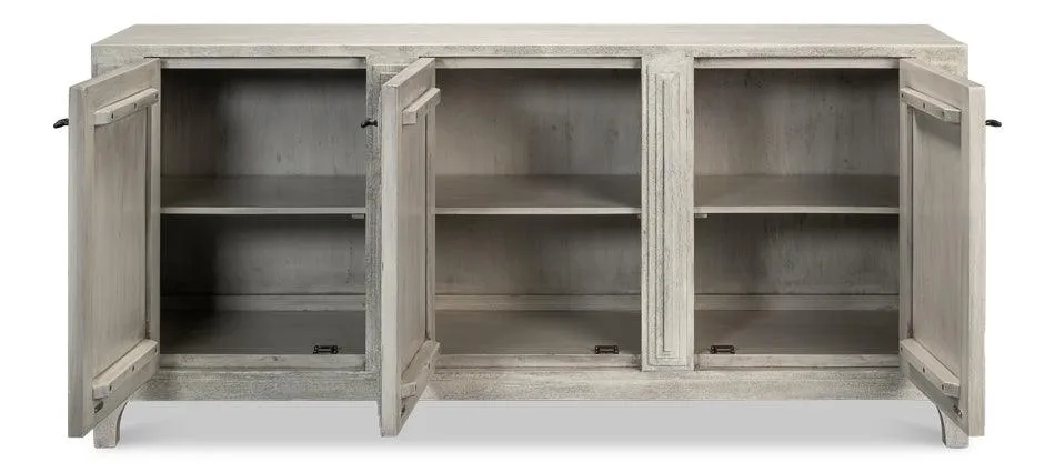 Gray Architectural Door Sideboard