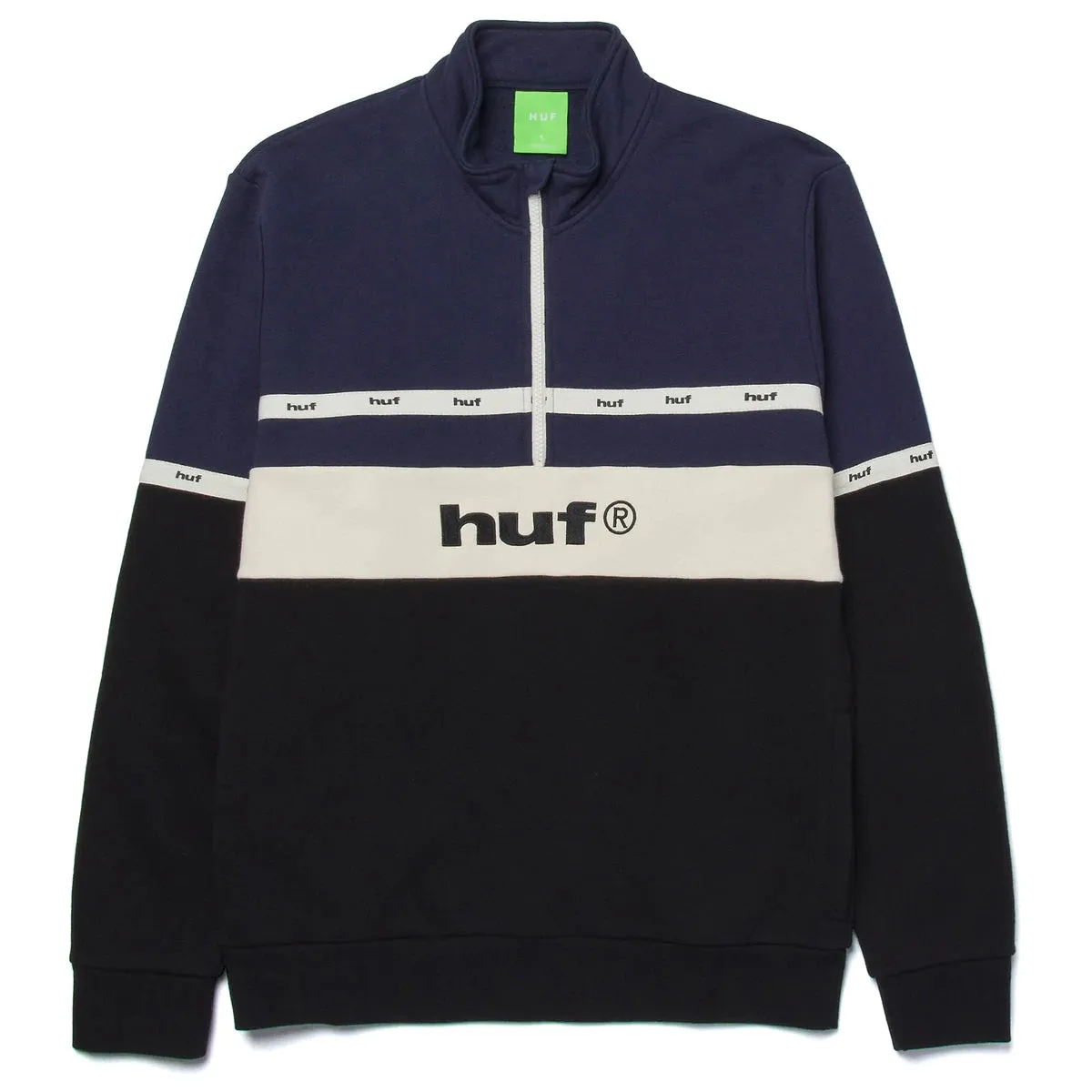 HUF Taped 1/4 Zip Fleece