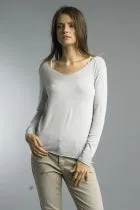 Italian Long Sleeve Knit Top