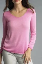 Italian Long Sleeve Knit Top