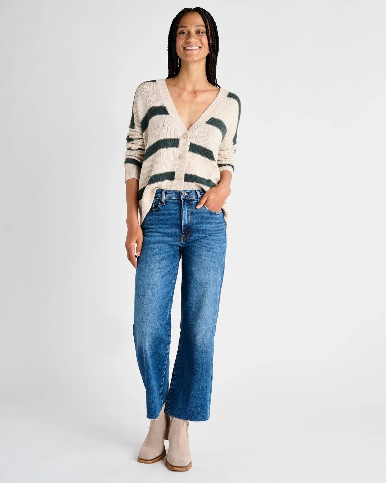 Kendall Stripe Cardigan