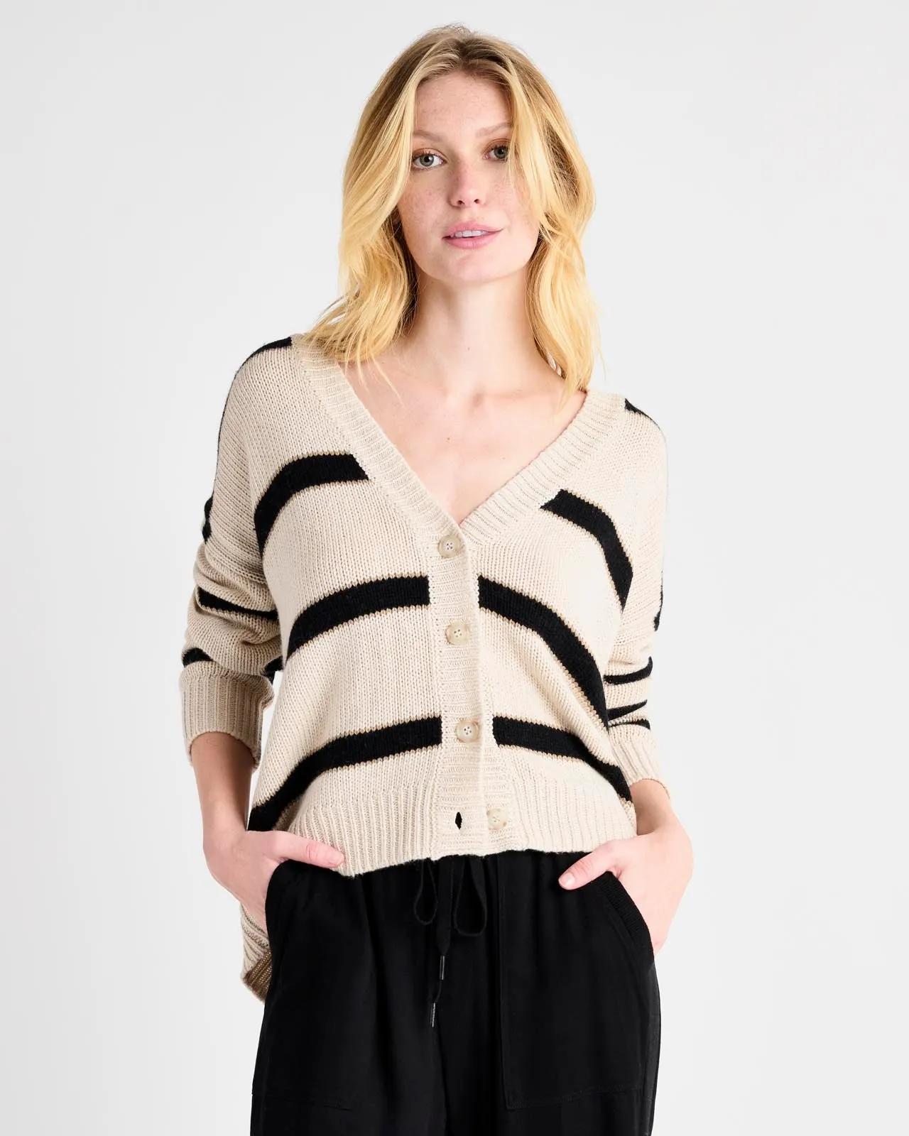 Kendall Stripe Cardigan