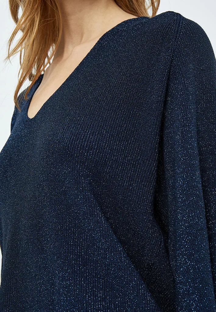 Leila 3/4 Pullover - MIDNIGHT NAVY