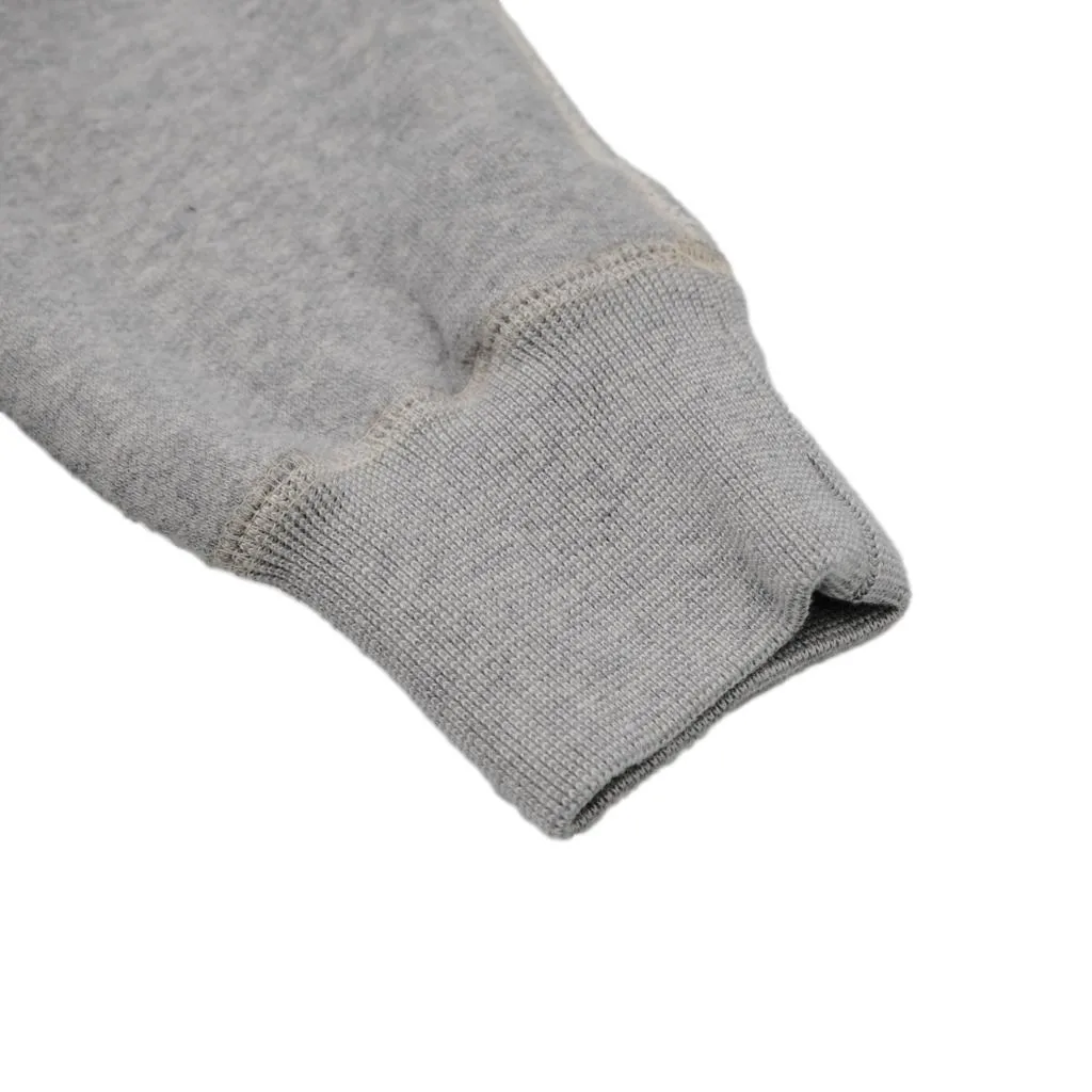 Loop & Weft Super Fluffy Knit After Hood Sweatshirt (Gray)