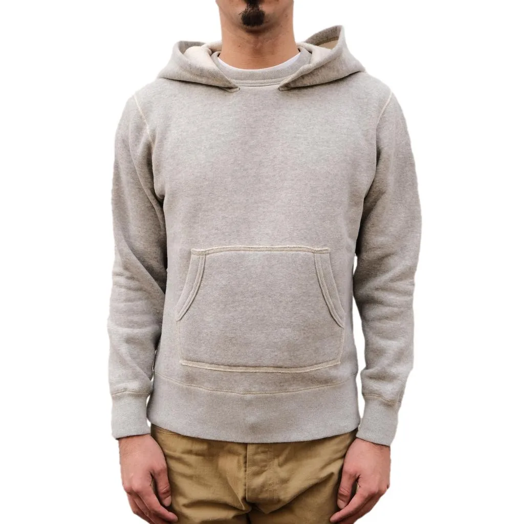 Loop & Weft Super Fluffy Knit After Hood Sweatshirt (Gray)