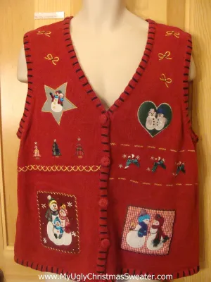 Lovefest Themed Funny Christmas Sweater Vest