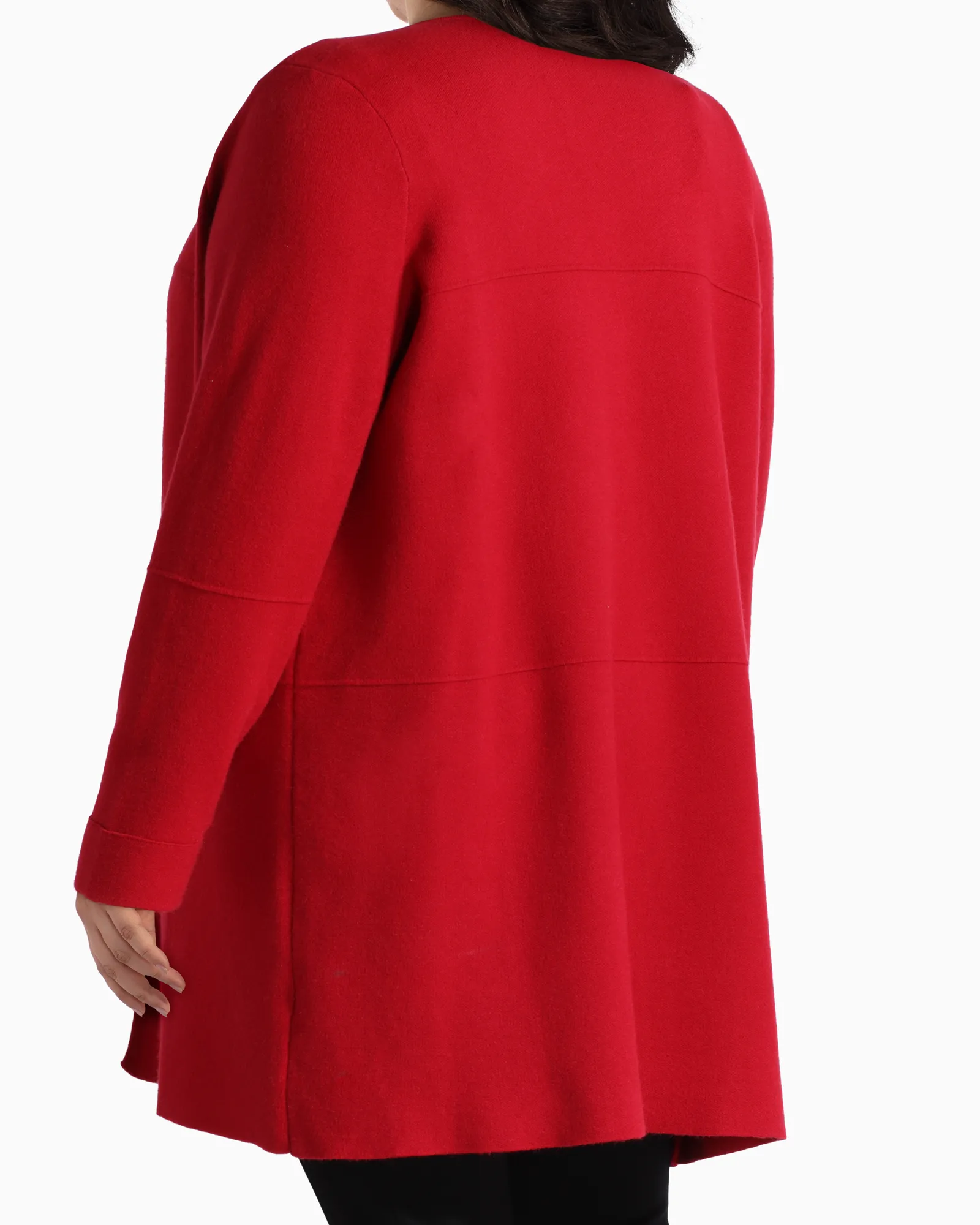 Mandy Tunic Cardigan | Red