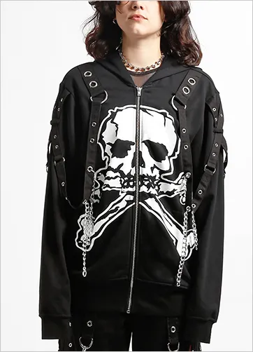 MEGA SKULL HOODY