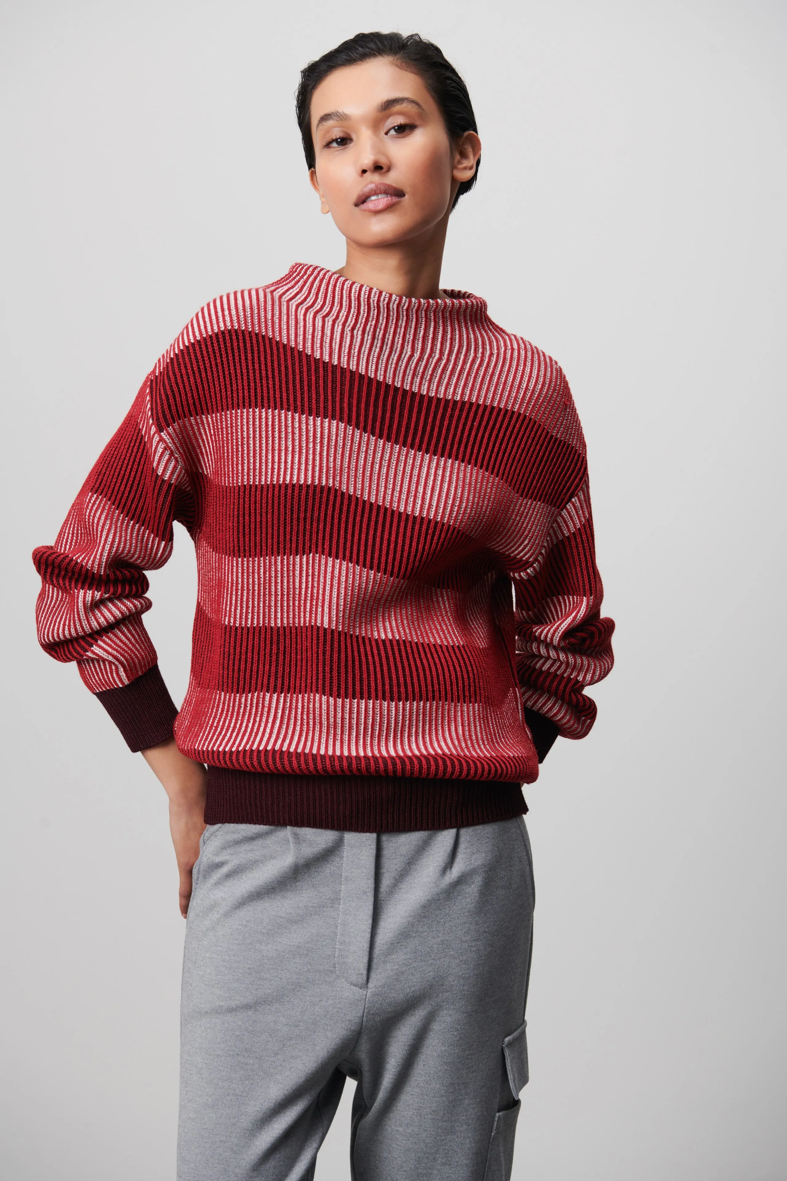 Mitzi Pullover | Bordo