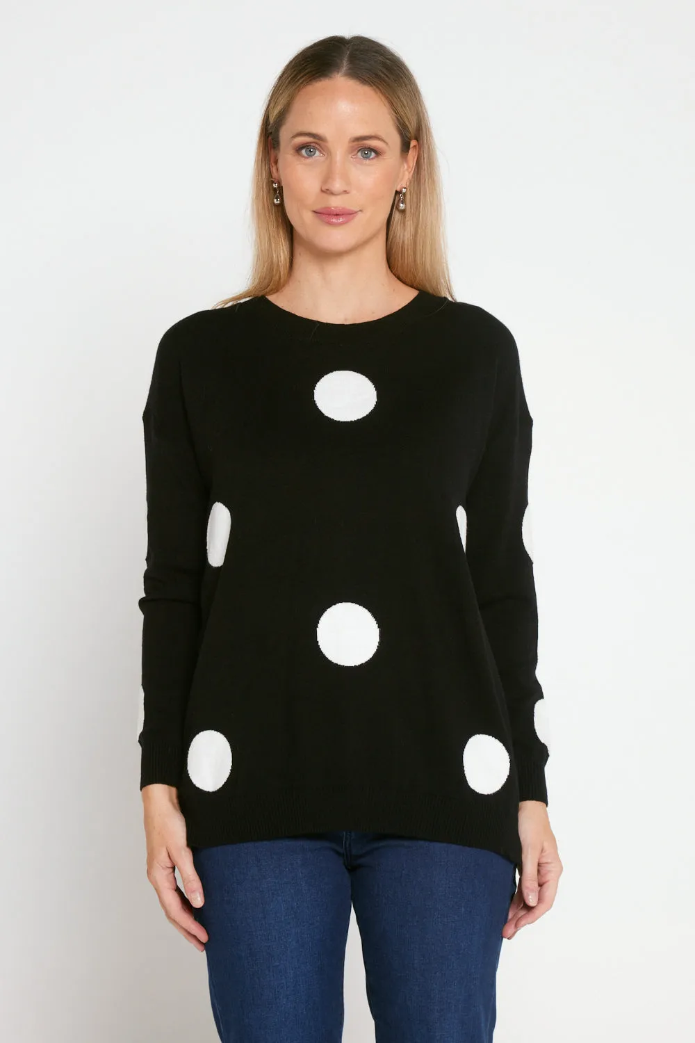 Naomi Jumper - Black Spot