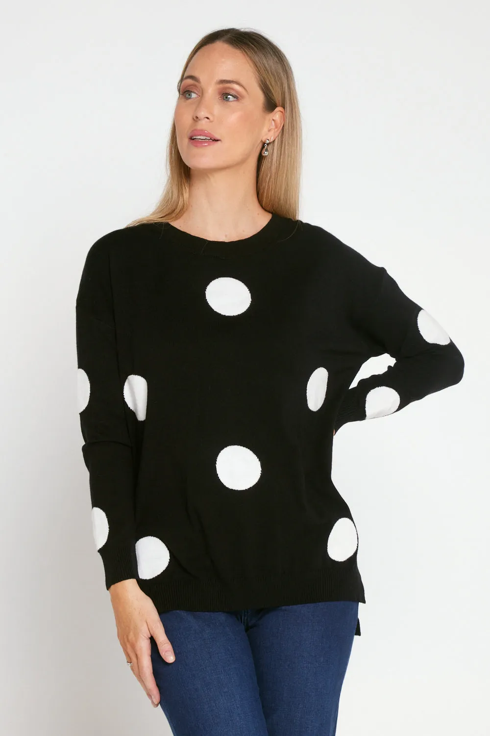 Naomi Jumper - Black Spot