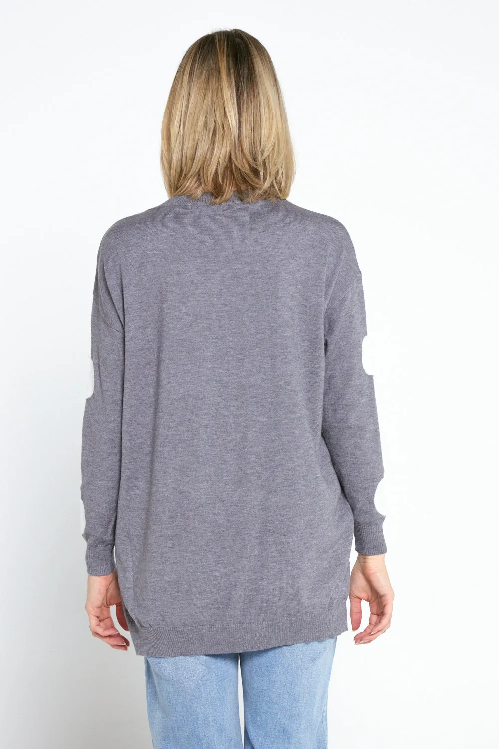 Naomi Jumper - Grey Spot