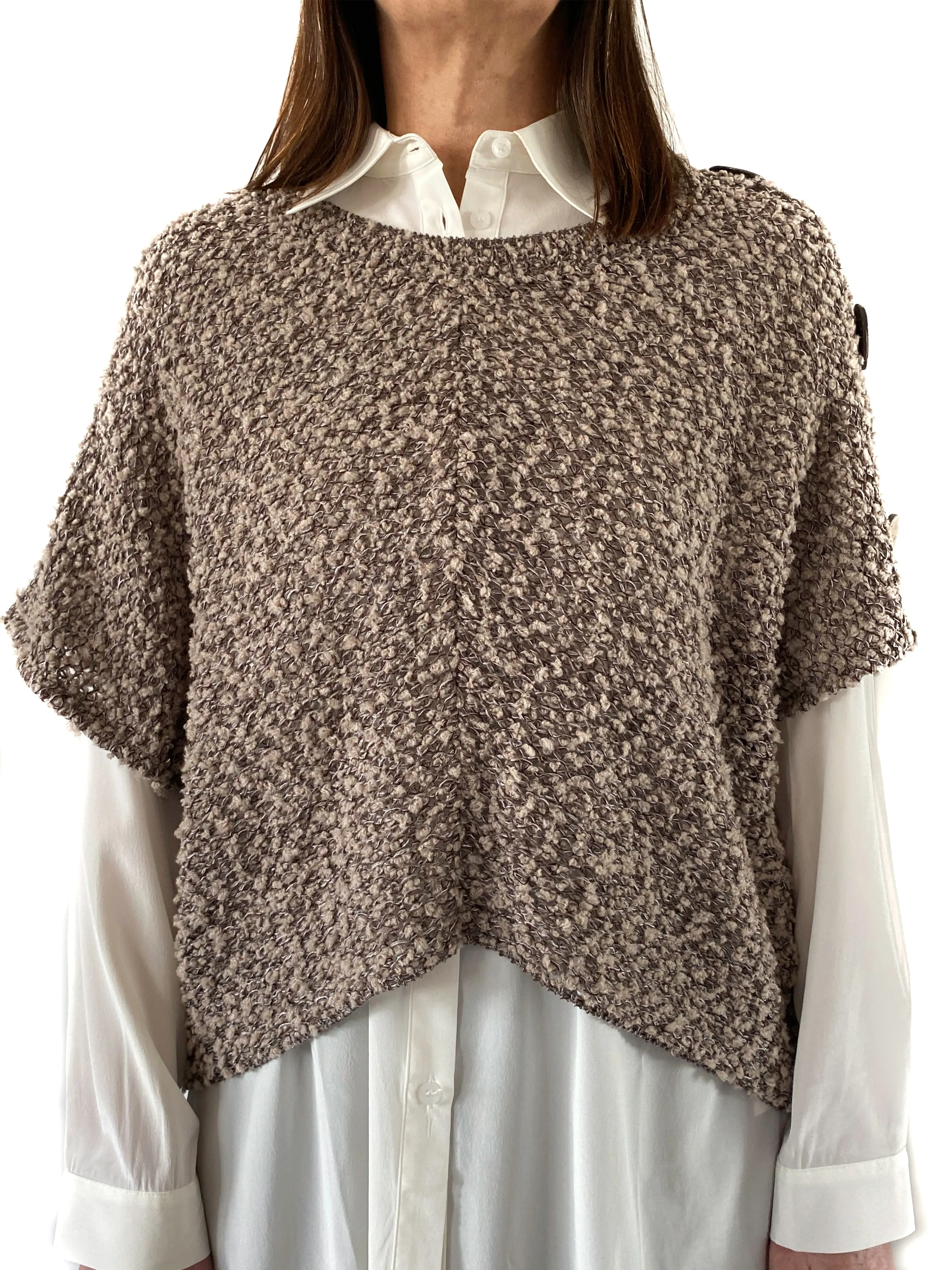 Popcorn Knit Top