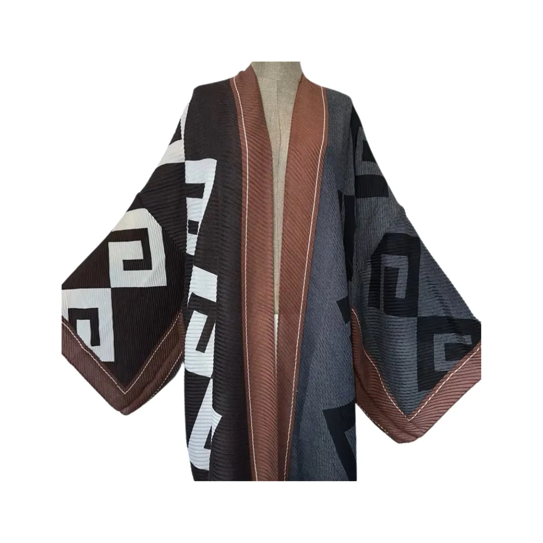 Pre Order:  Chic Irregular Asymmetric Pleated Cardigan - WINI