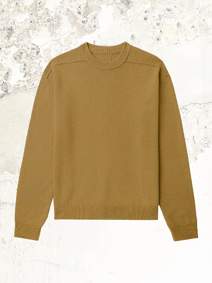 RICK OWENS crew-neck jumper