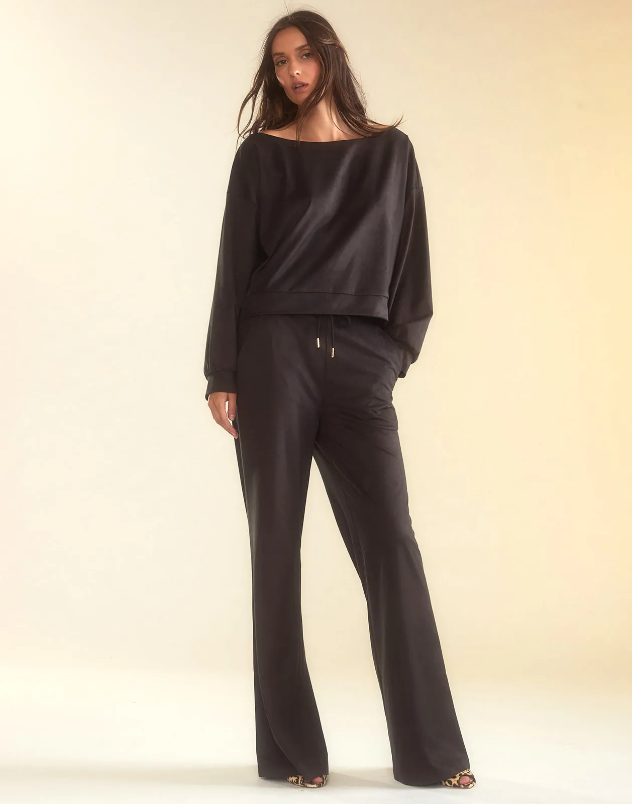 Sleek Ultrasuede Lounge Pant