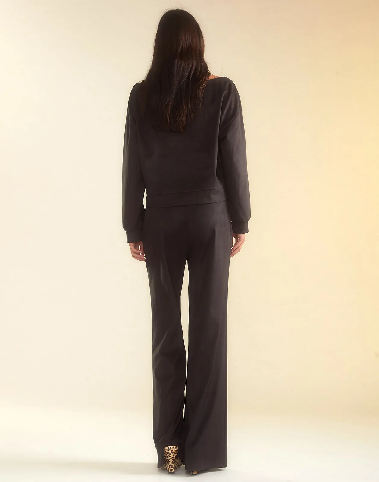 Sleek Ultrasuede Lounge Pant