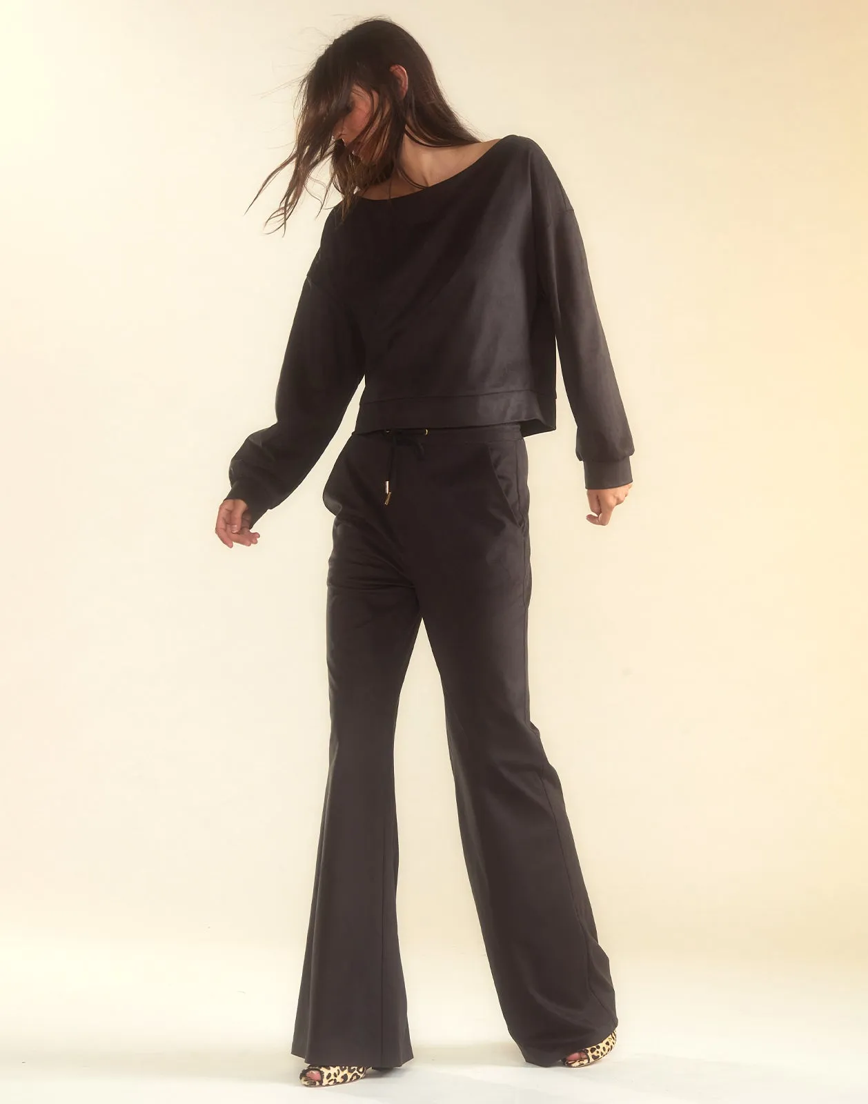 Sleek Ultrasuede Lounge Pant