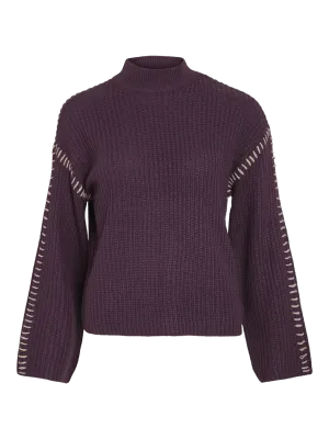 VISIGGA Pullover - Plum Perfect