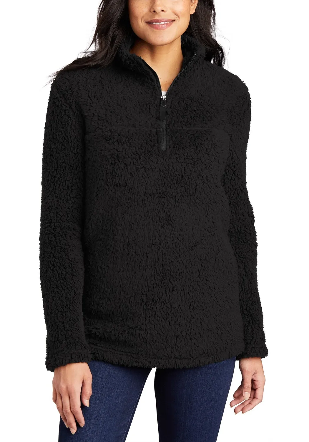 Women's Cozy Quarter-Zip Fleece Pullover