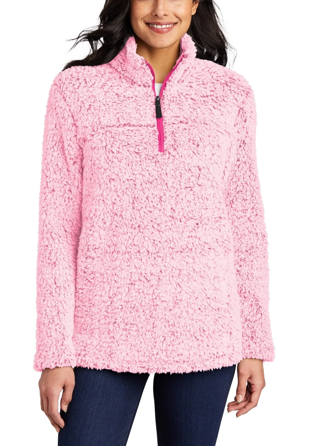 Women's Cozy Quarter-Zip Fleece Pullover