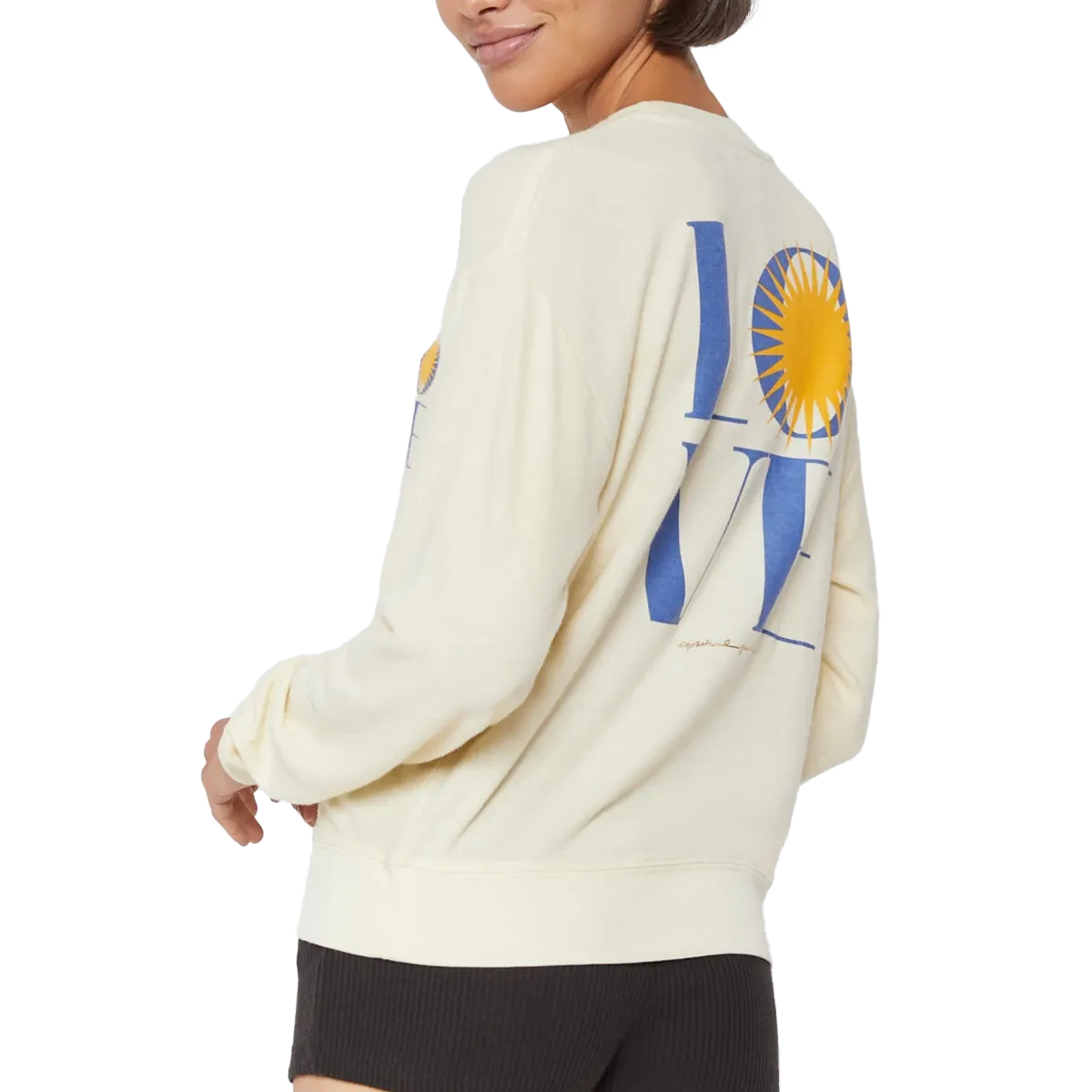 Women's Love Savasana Crew Neck